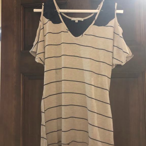 Red Haute Tops - Red Haute Cold Shoulder T-Shirt